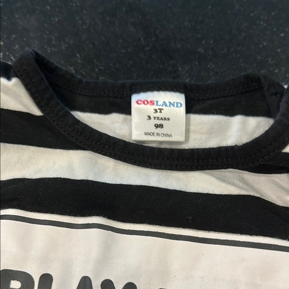 Kids 3T Halloween Pajama Bundle - Skeleton and Striped Kids Pajama Set - Picture 5 of 9